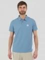 tricou de sport, cu guler pt. barbati Fundango Zeno II Tech Poloshirt albastru 1