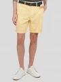pantaloni scurti pt. barbati Fundango North Shore Chino Shorts galben 1