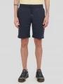 pantaloni scurti de trening pt. barbati Fundango Delon Sweatshorts albastru inchis 1