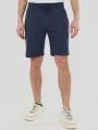 pantaloni scurti de trening pt. barbati Fundango Delon Sweatshorts albastru inchis 1