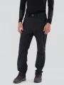 pantaloni softshell pt. barbati Fundango Akira Softshell Pants negru 1