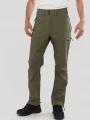pantaloni softshell pt. barbati Fundango Akira II Softshell Pants oliv 1