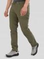 pantaloni softshell pt. barbati Fundango Akira II Softshell Pants oliv 1