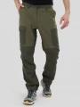 pantaloni de drumetie pt. barbati Fundango Taroom Hiking Pants oliv 1