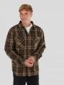 jacheta camasa pt. barbati Fundango Roddy Lined Shirt oliv 1