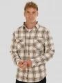 jacheta camasa pt. barbati Fundango Roddy Lined Shirt nisip 1