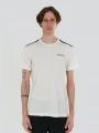 tricou pentru sport, cu maneci scurte pt. barbati Fundango Skeleton Tech-T alb 1