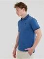 tricou cu guler pt. barbati Fundango Incognito Mono Poloshirt albastru 1