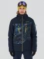 geaca de schi pt. barbati Fundango Privet Allmountain Jacket albastru inchis 1