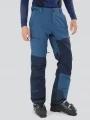 pantaloni de schi pt. barbati Fundango Teak Colourblock Pants albastru 1
