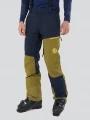 pantaloni de schi pt. barbati Fundango Teak Colourblock Pants verde 1