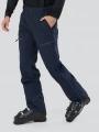 pantaloni de schi pt. barbati Fundango Mugo Fullzip Pants albastru inchis 1
