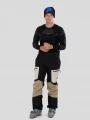 pantaloni de schi pt. barbati Fundango Nexara ECO 3L Pants nisip 1