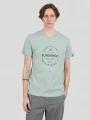 tricou cu maneci scurte pt. barbati Fundango Basic-T Logo 04 verde 1