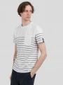 tricou cu maneci scurte pt. barbati Fundango Jaggy Pocket T-shirt alb 1