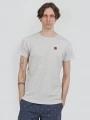 tricou cu maneci scurte pt. barbati Fundango Jaggy Structured T-shirt nisip 1
