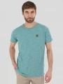 tricou cu maneci scurte pt. barbati Fundango Jaggy Structured T-shirt verde 1