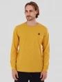 tricou cu maneci lungi pt. barbati Fundango Justin Longsleeve T-shirt galben 1