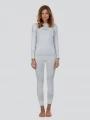 set de lenjerie de corp pt. femei Fundango Seamless Baselayer Set alb 1