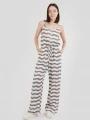 salopete pt. femei Fundango Alisha Jumpsuit oliv 1