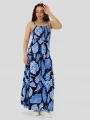 rochie lunga pt. femei Fundango Paradise Maxi Dress albastru inchis 1