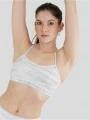 sutien pentru sport pt. femei Fundango Cane Sport bra alb 1