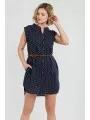 rochie de vara pt. femei Fundango Mona Dress albastru inchis 1