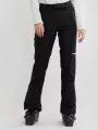 pantaloni de schi pt. femei Fundango Galena Softshell Pants negru 1