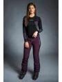 pantaloni de schi pt. femei Fundango GALENA Softshell Pants violet 1
