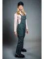 pantaloni de schi pt. femei Fundango SAKURA BIB Pants oliv 1