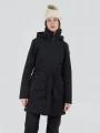 balonzaide pt. femei Fundango Charlotte Trenchcoat negru 1