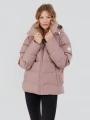 geaca matlasata de tranzitie pt. femei Fundango Mirabelle Padded Jacket roz 1