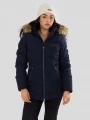 jacheta de iarna pt. femei Fundango Prue Padded Jacket albastru inchis 1