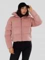 geaca matlasata de tranzitie pt. femei Fundango Lina Padded Jacket roz 1