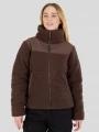 geaca matlasata de tranzitie pt. femei Fundango Nukka Padded Jacket maro 1