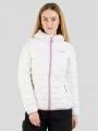 geaca matlasata de tranzitie pt. femei Fundango Vinke Padded Jacket alb 1