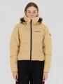 geaca matlasata de tranzitie pt. femei Fundango Amber Cropped Jacket galben 1