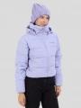 geaca matlasata de tranzitie pt. femei Fundango Amber Cropped Jacket violet 1