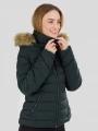 geaca matlasata de tranzitie pt. femei Fundango Urban Lite Jacket oliv 1