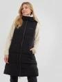 vesta pt. femei Fundango Scarlet Padded Vest negru 1