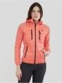 jacheta softshell pt. femei Fundango Mina Hybrid jacket portocaliu 1
