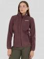 pulover polar pt. femei Fundango Serena Fleece Jacket violet 1