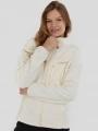 pulover polar pt. femei Fundango Shiloh Fleece Jacket alb 1