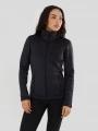 pulover polar pt. femei Fundango Antilles Melange Jacket negru 1