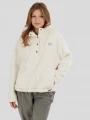 pulover cu gluga pt. femei Fundango Juniper Pile Jacket alb 1