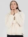 pulover cu gluga pt. femei Fundango Juniper Pile Jacket alb 1
