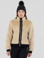 strat intermediar hibrid pt. femei Fundango Marigold Shearling Jacket nisip 1