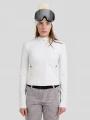 tricou cu maneci lungi, pentru sport pt. femei Fundango Flow Thermo Zip Up nisip 1