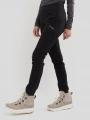 pantaloni de sport pt. femei Fundango Delilah Wind Block Leggings negru 1