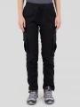 pantaloni de drumetie pt. femei Fundango Finley Cargo Pants negru 1